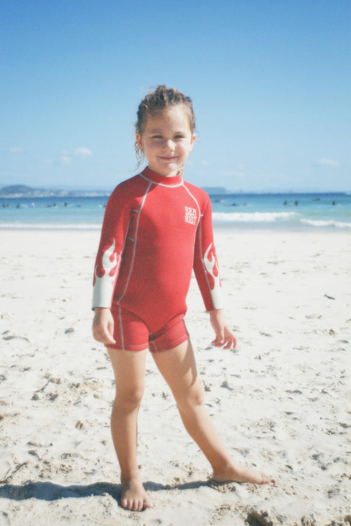 The Riot Spring Suit – Riot Red